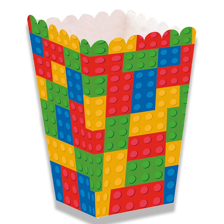 Product Image for Byggeklodser Popcornboks 12 x 5 cm