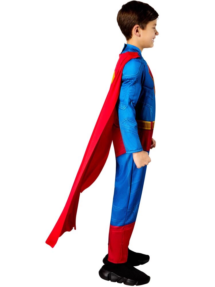 Superman Kostume Deluxe Barn 9-10 år