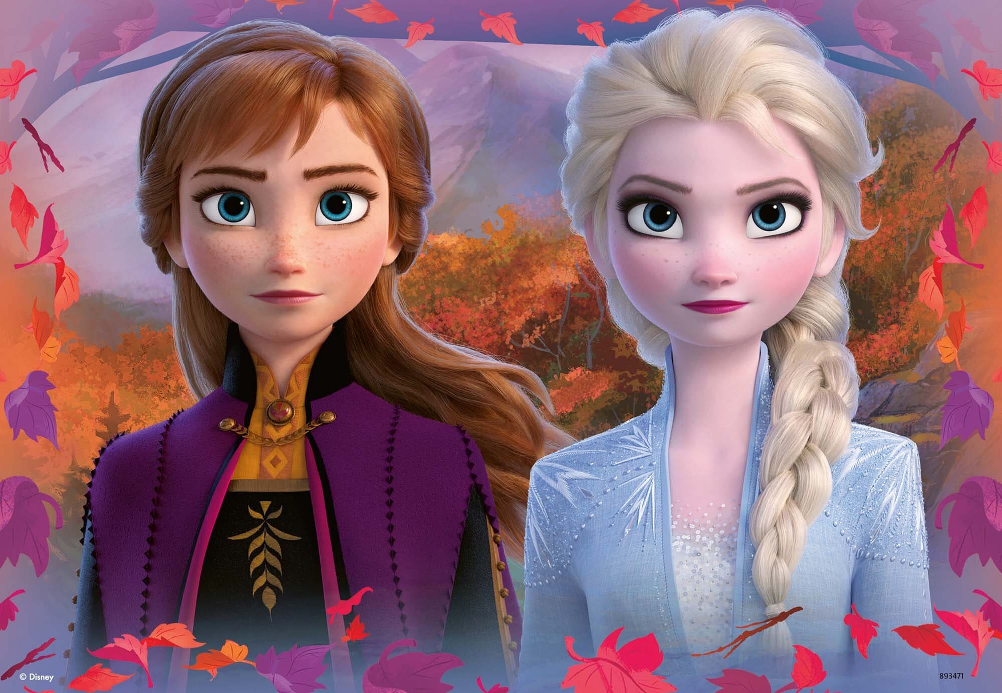 Ravensburger Puslespil, Disney - Frozen 2x12 brikker