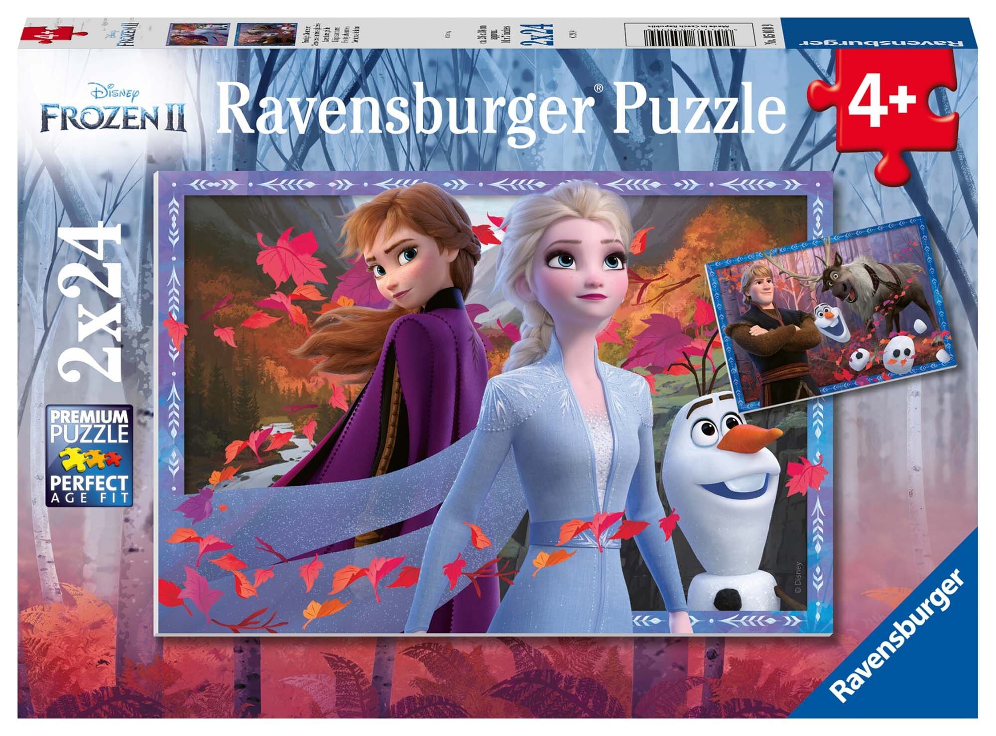 Ravensburger Puslespil, Disney - Frozen 2x24 brikker