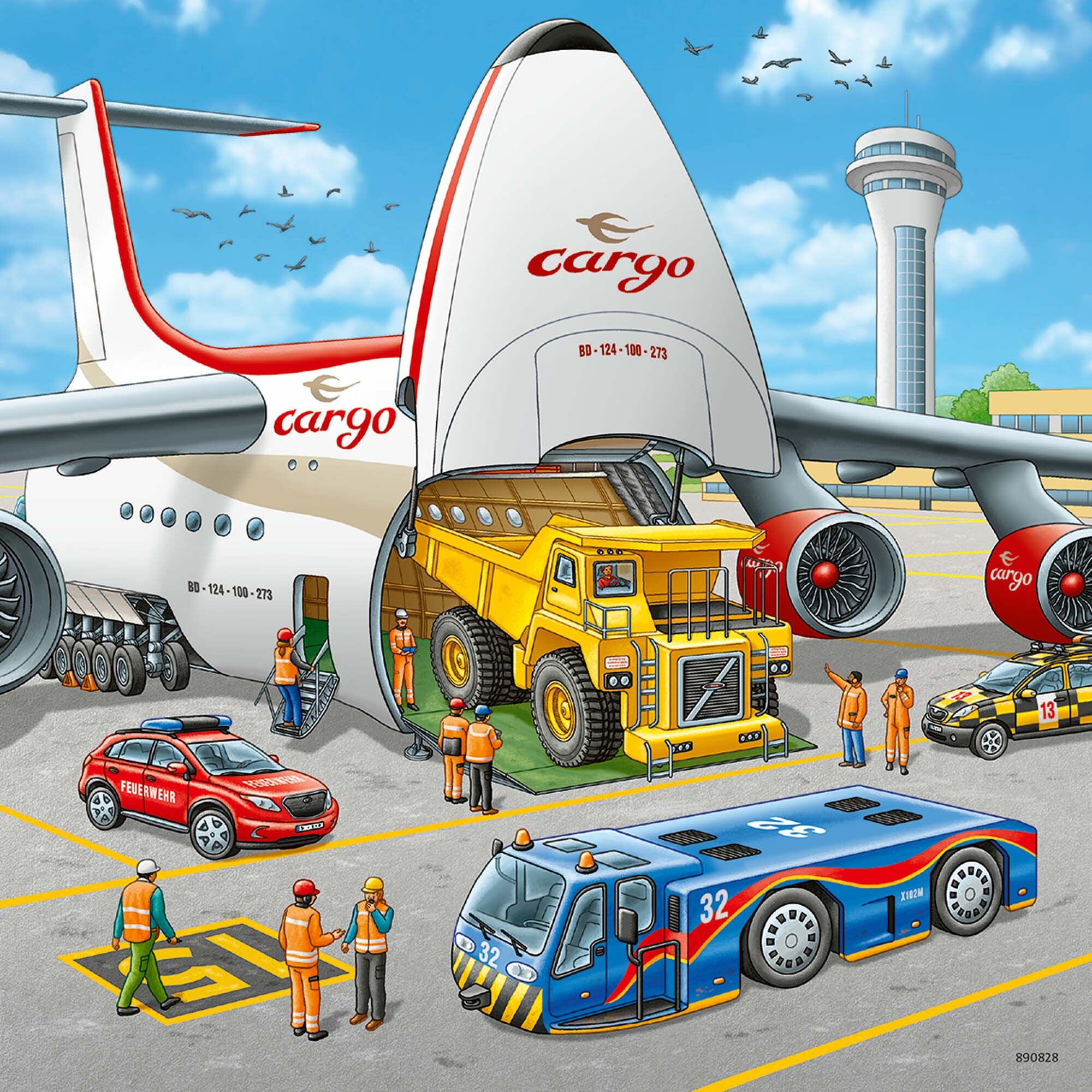 Ravensburger Puslespil, Above the Clouds 3x49 brikker