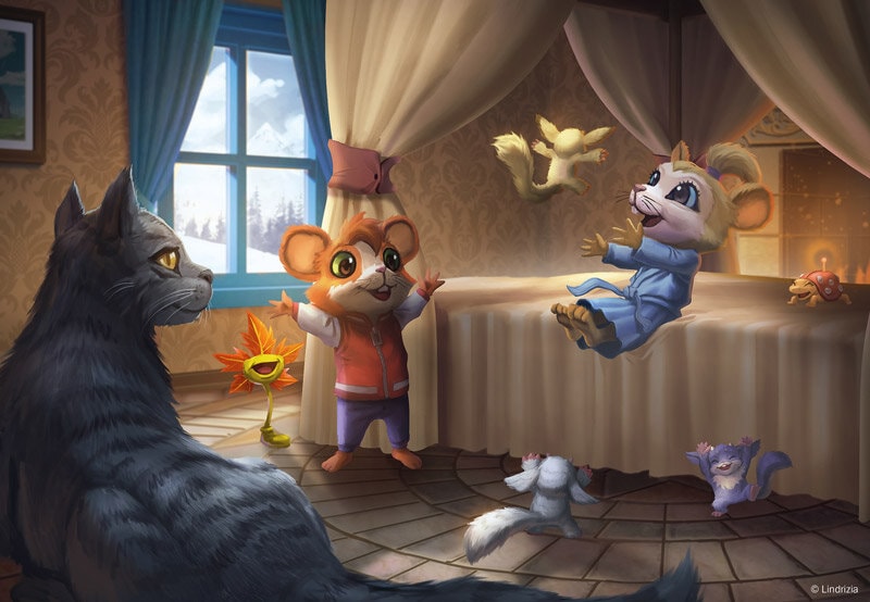 Ravensburger Puslespil, Musse & Helium 2x24 brikker