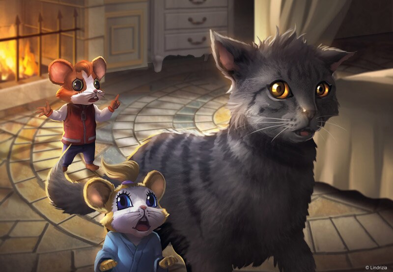 Ravensburger Puslespil, Musse & Helium 2x24 brikker