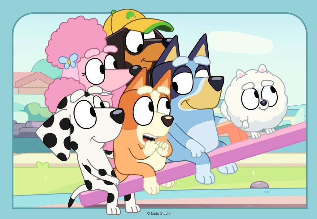 Ravensburger Puslespil - Bluey 2x12 brikker