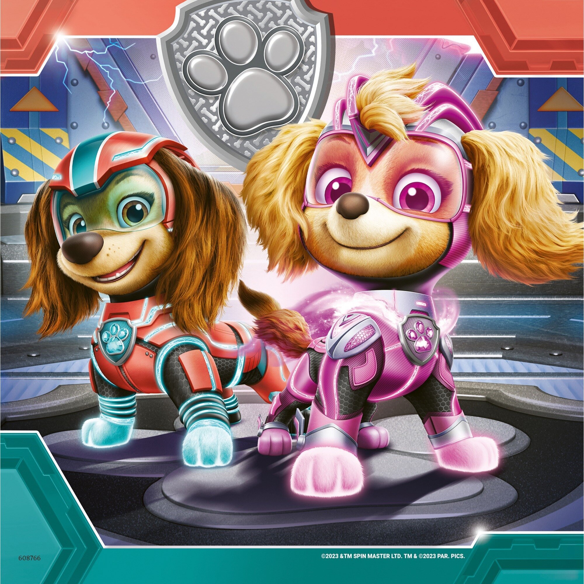 Ravensburger Puslespil - Paw Patrol The Mighty Movie 3x49 brikker
