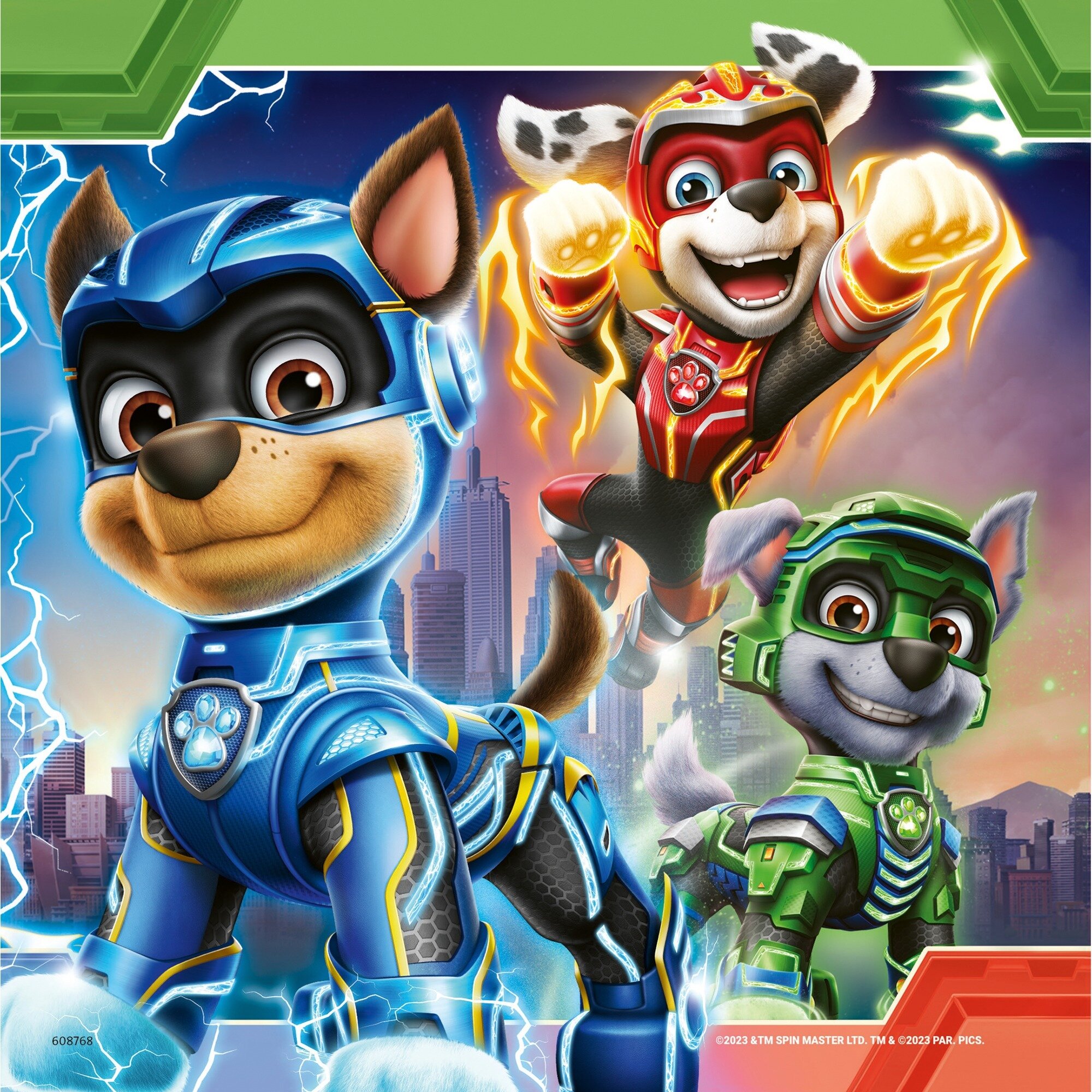 Ravensburger Puslespil - Paw Patrol The Mighty Movie 3x49 brikker