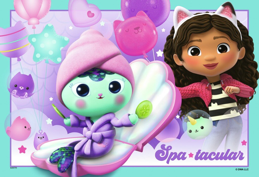 Ravensburger Puzzle - Gabby's Dollhouse 2x12 brikker