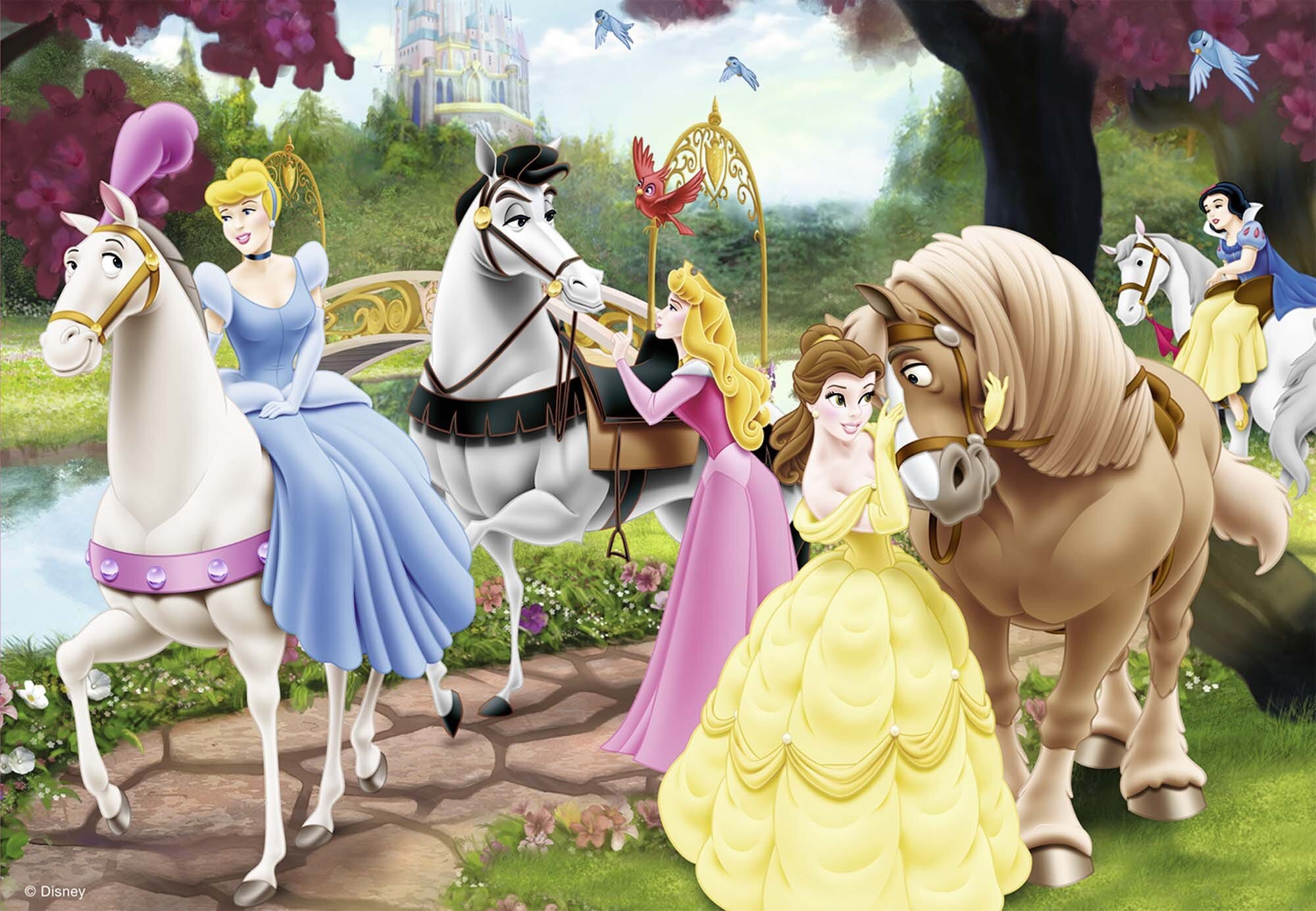 Ravensburger Puslespil, Disney - Princess 2x24 brikker