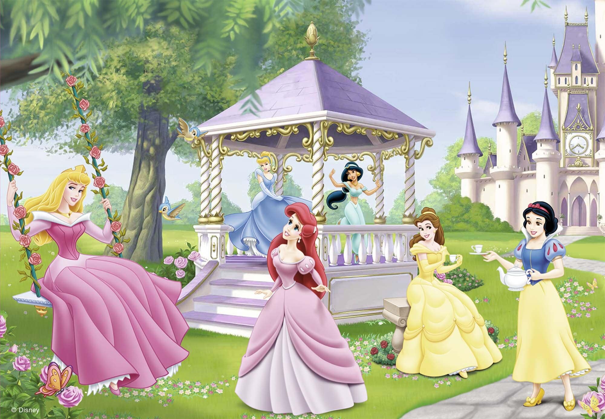 Ravensburger Puslespil, Disney - Princess 2x24 brikker