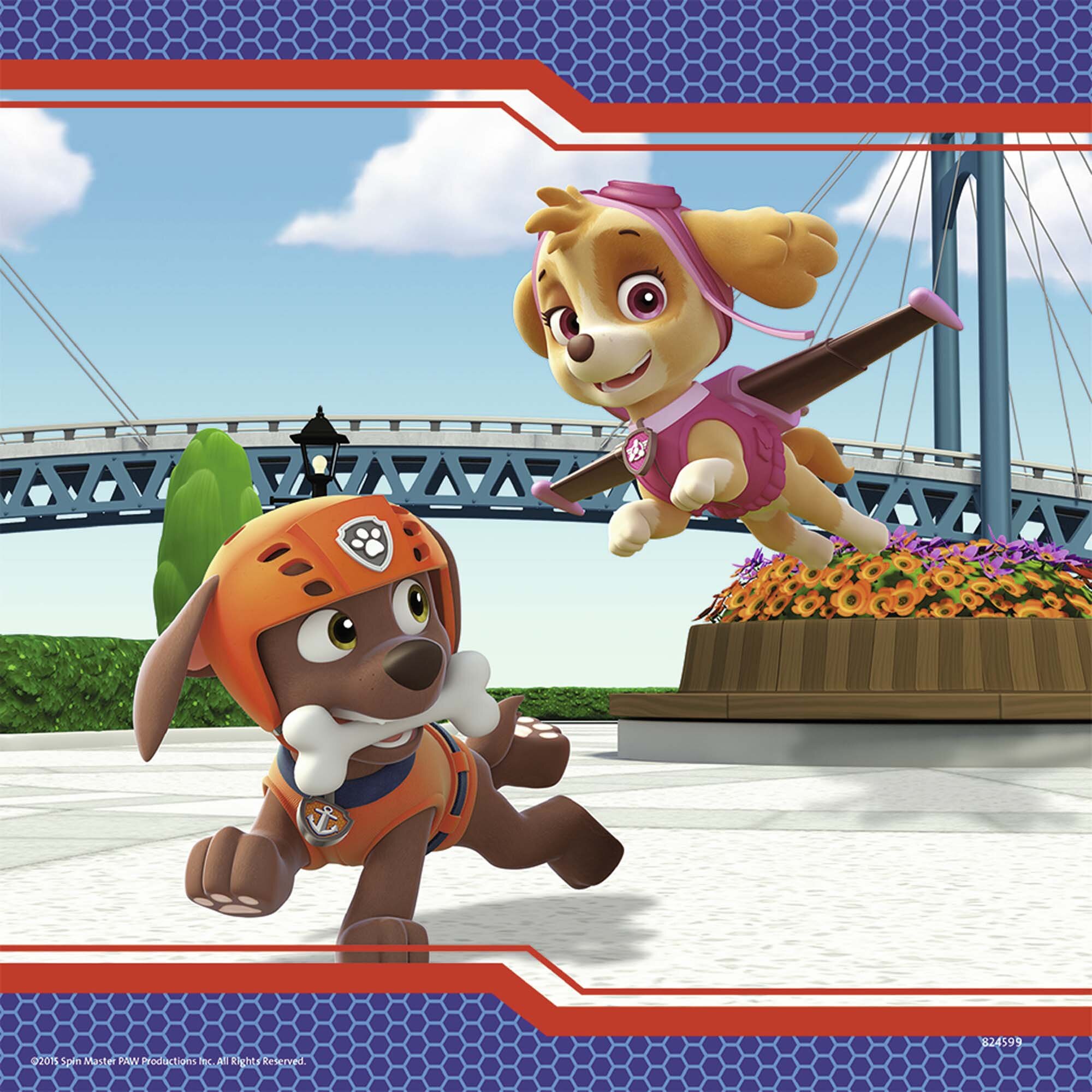 Ravensburger Puslespil, Paw Patrol - Fury Heroes 3x49 brikker