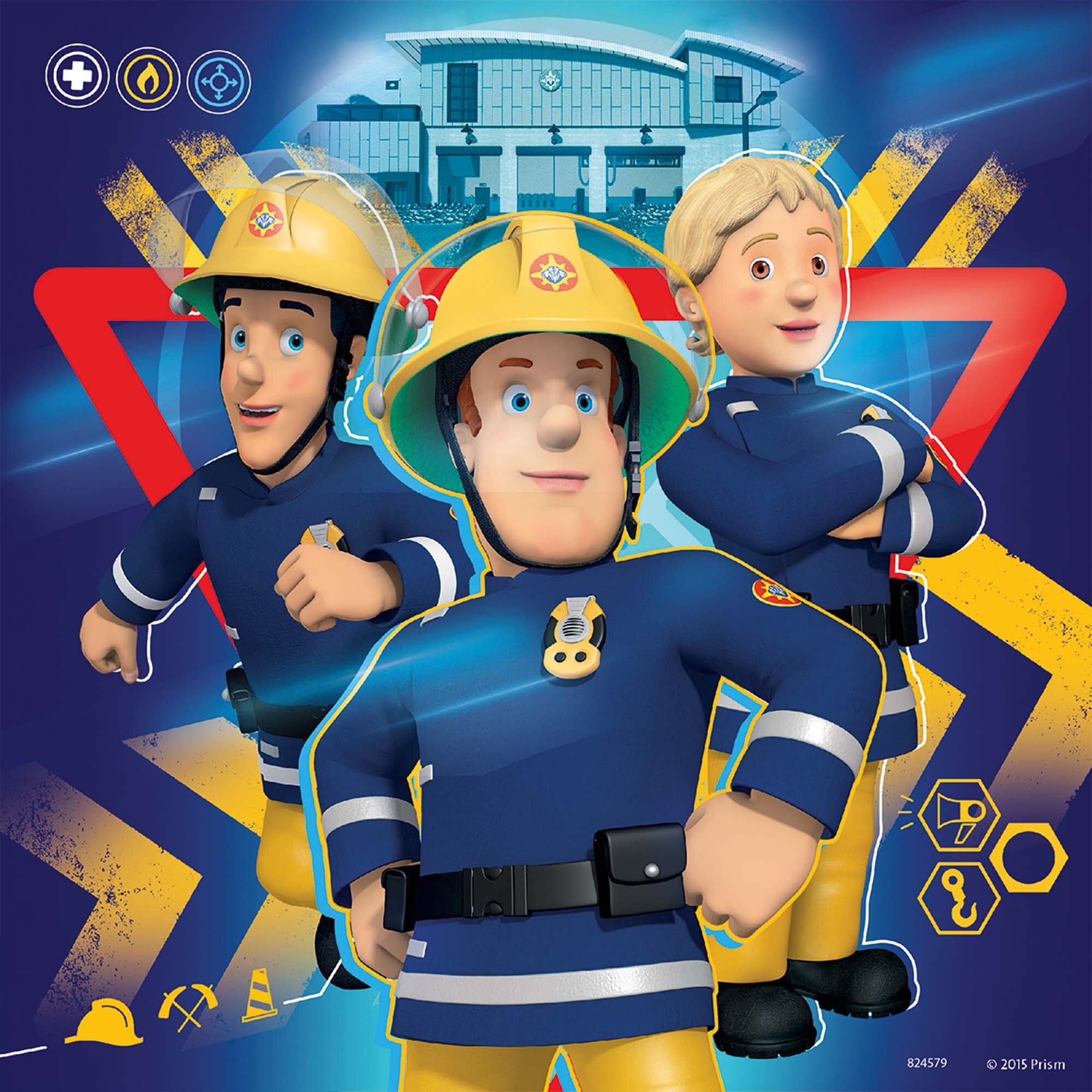 Ravensburger Puslespil, Fireman Sam - Call in Danger x49 brikker