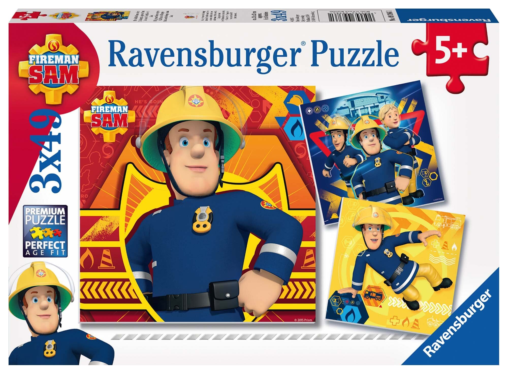 Ravensburger Puslespil, Fireman Sam - Call in Danger x49 brikker