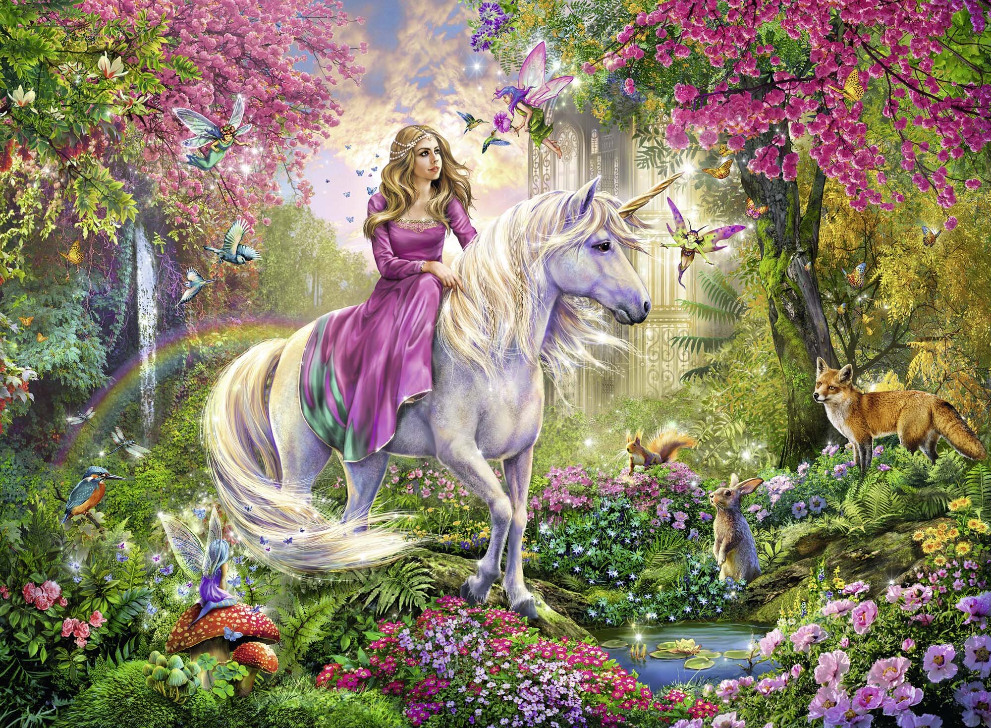 Ravensburger Puslespil, Magical Ride 100 brikker XXL