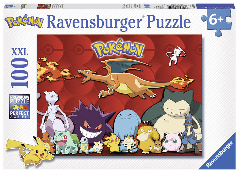 Ravensburger Puslespil, My favorite Pokémon 100 brikker XXL
