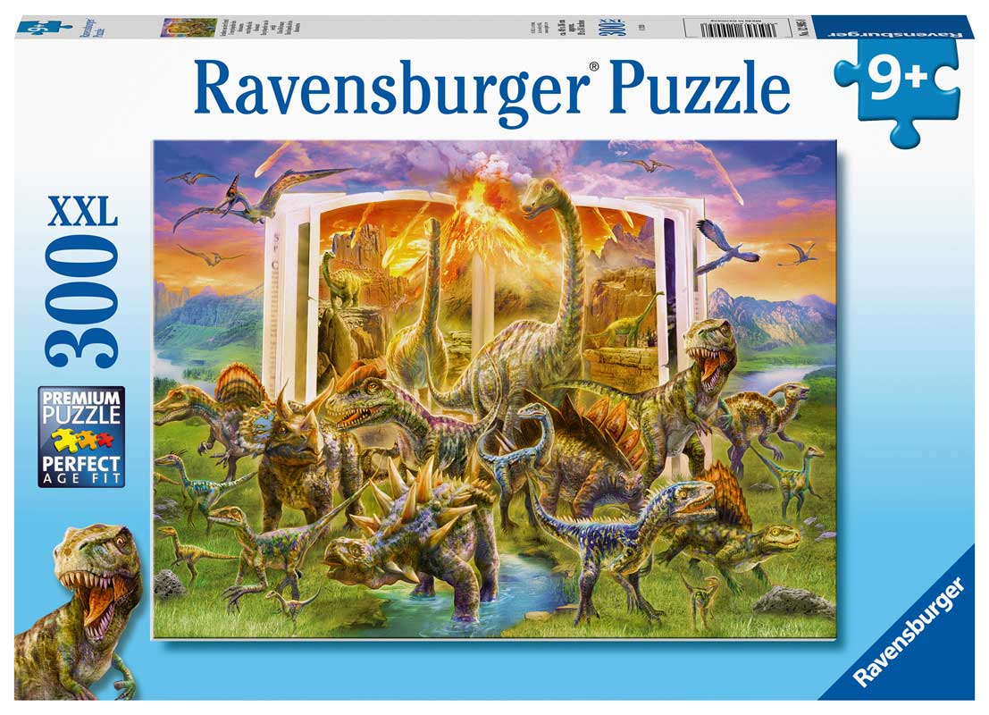 Ravensburger Puslespil, Dino Dictionary 300 brikker XXL