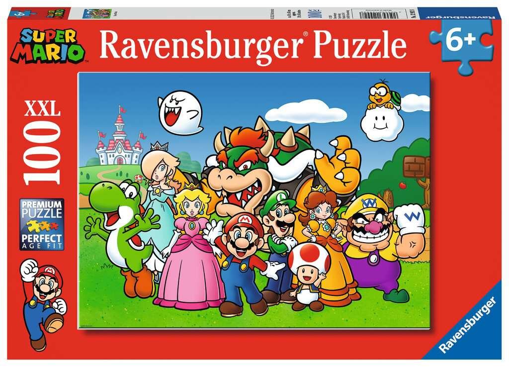 Ravensburger Puslespil, Super Mario Fun 100 brikker