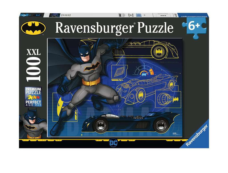 Ravensburger Puslespil, Batman Batmobile 100 brikker