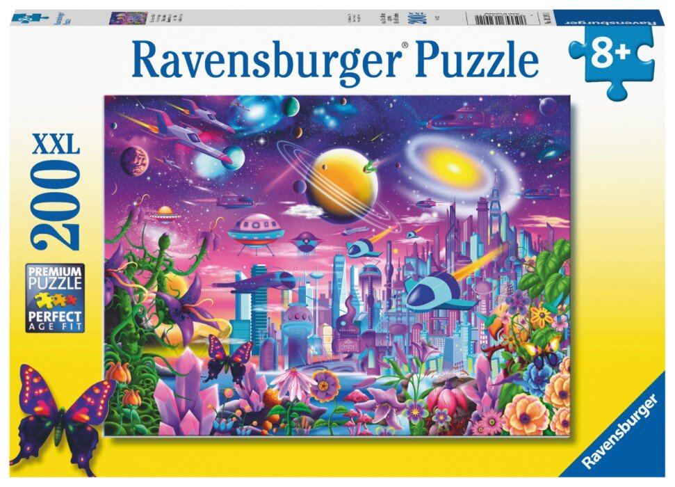 Ravensburger Puslespil, Cosmic City 200 brikker XXL
