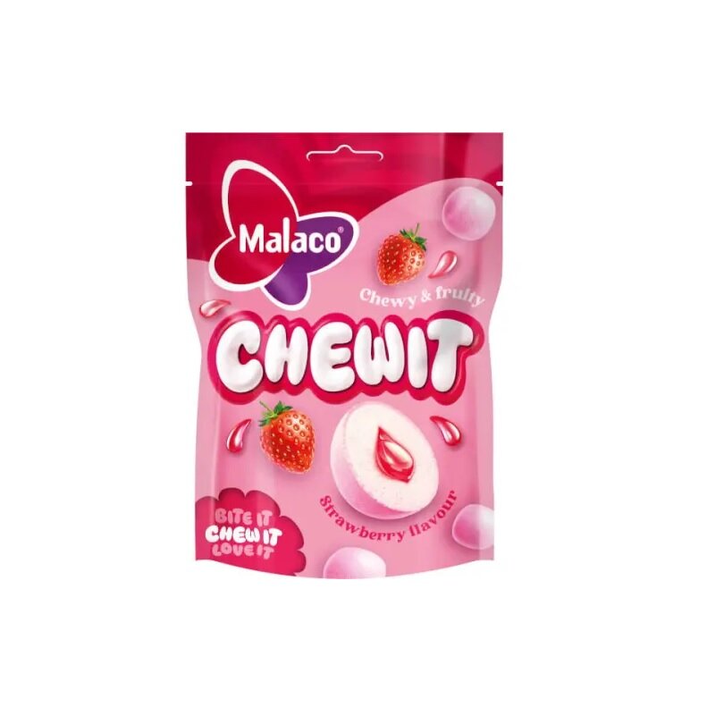 Malaco Chewit Strawberry 115 gram