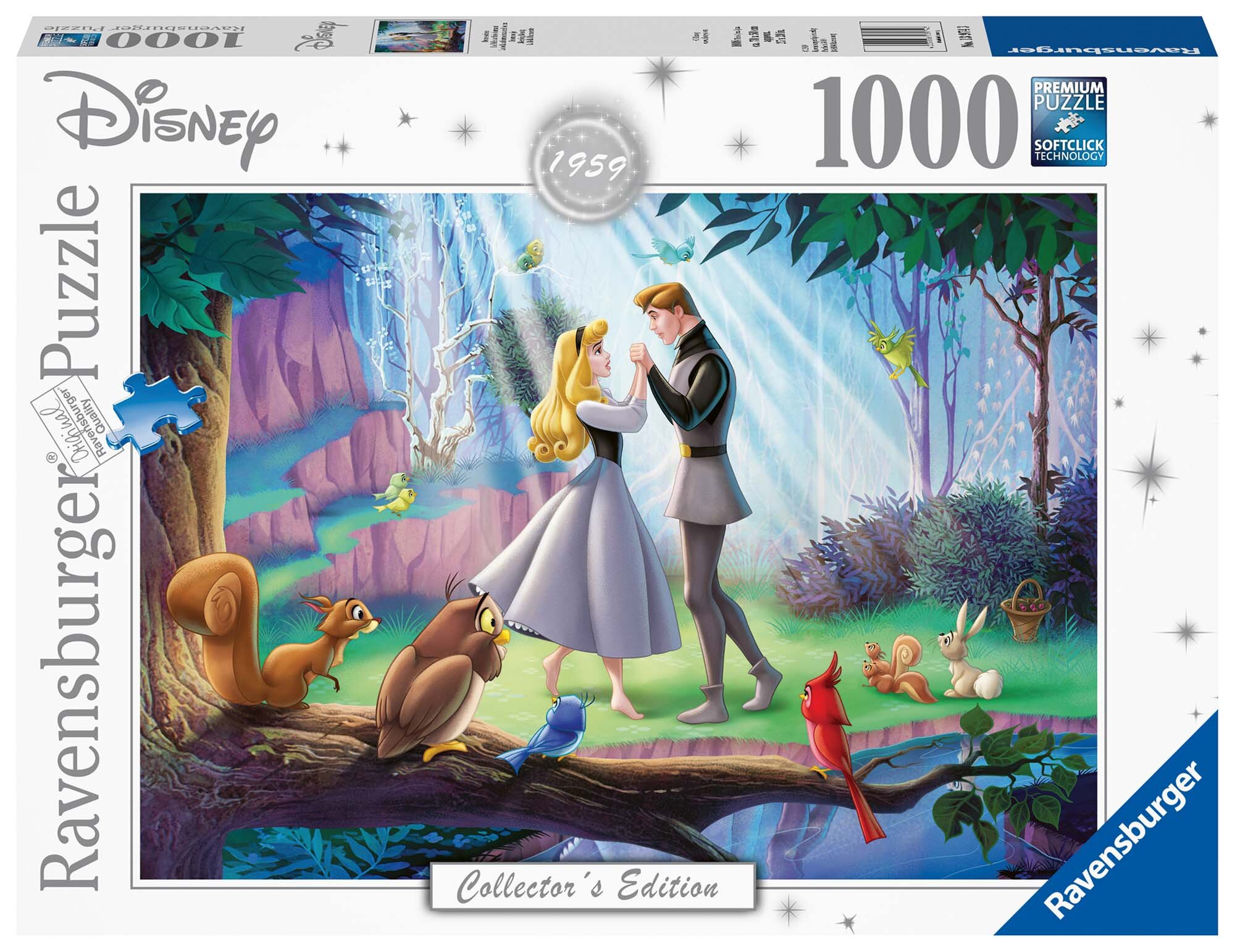 Ravensburger Puslespil, Disney - Sleeping Beauty, 1000 brikker