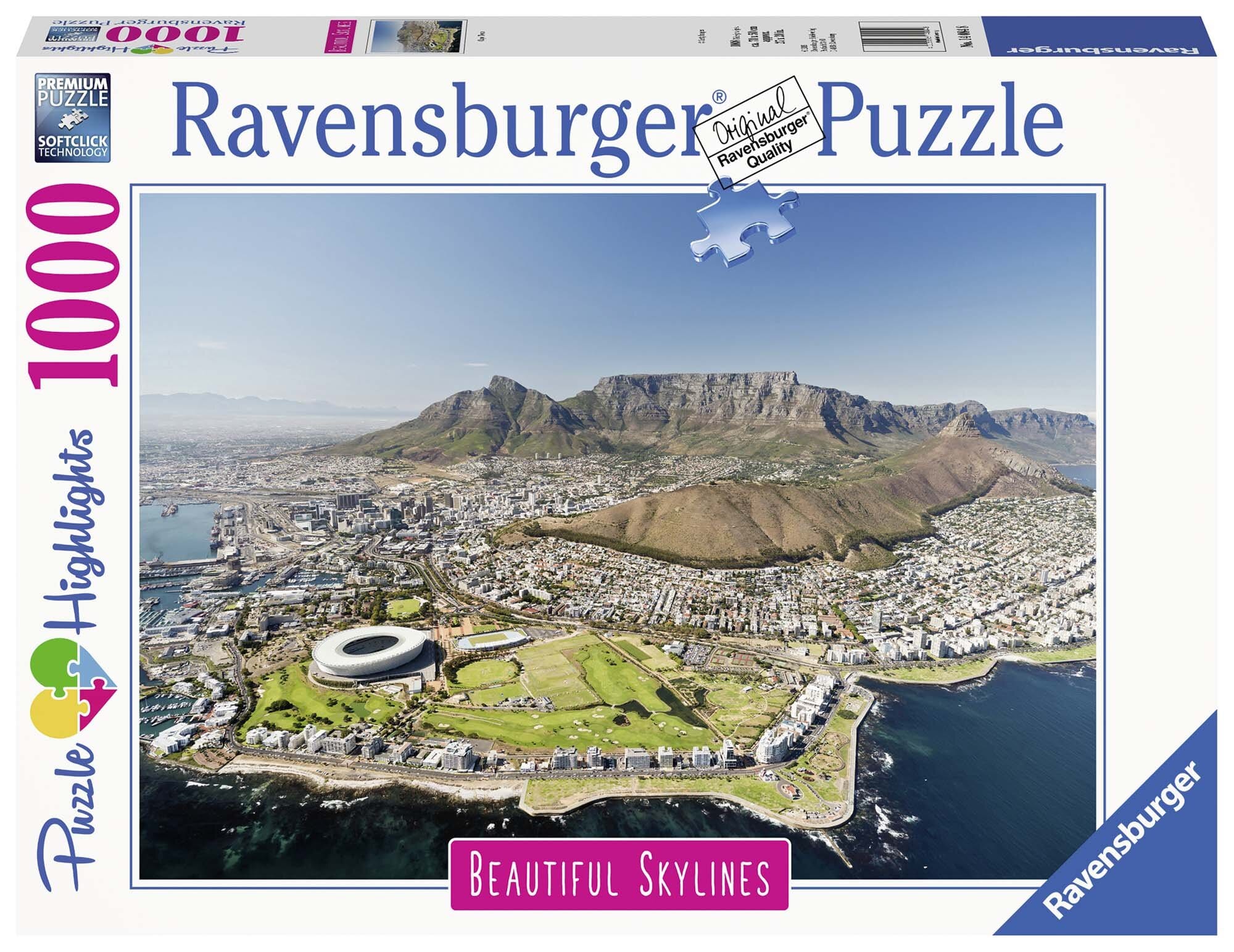 Ravensburger Puslespil, Cape Town 1000 brikker