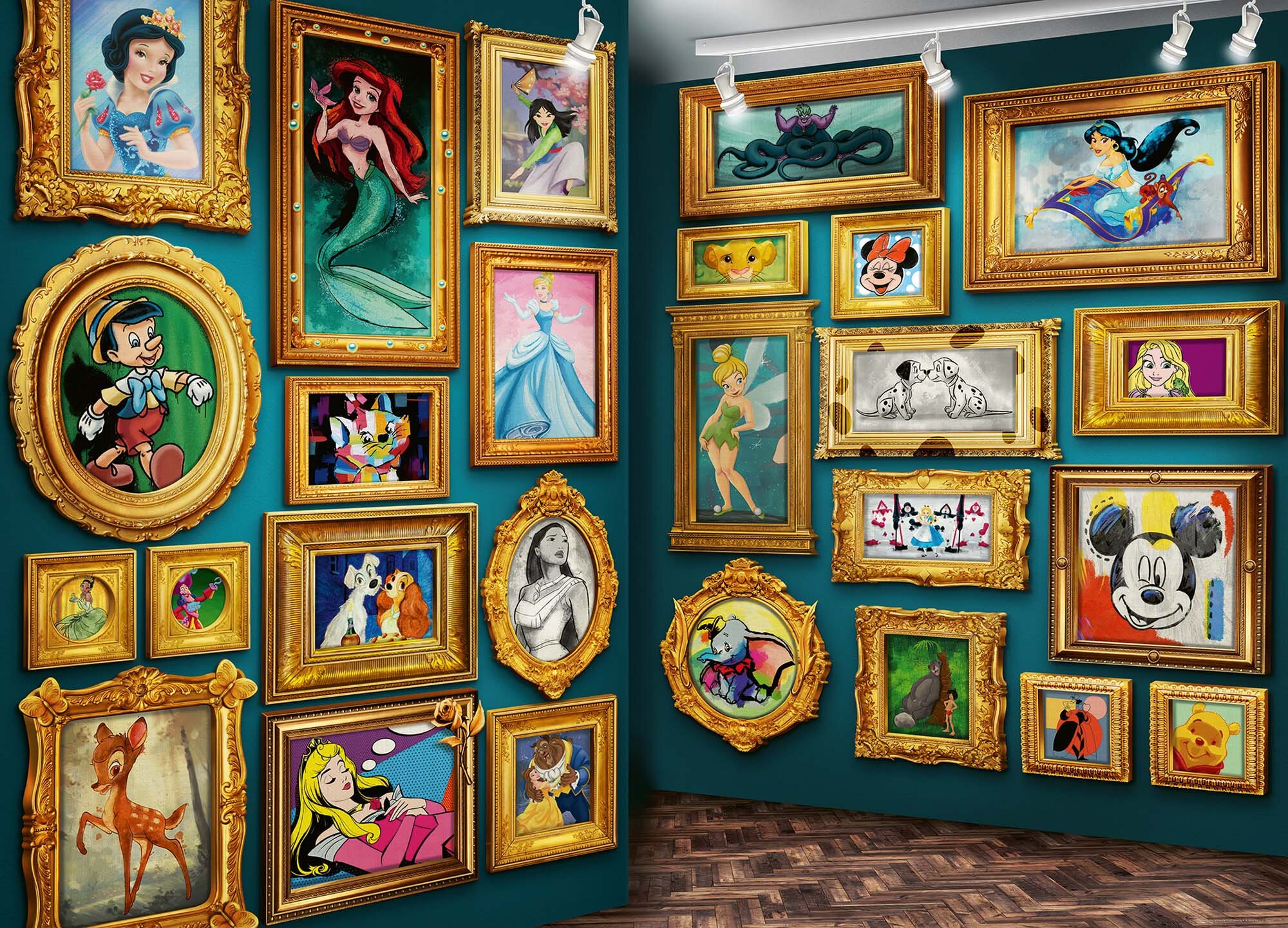 Ravensburger Puslespil, Disney Gallery 9000 brikker