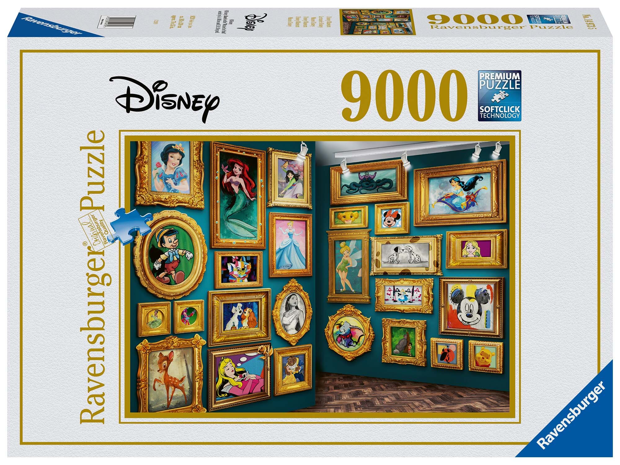Ravensburger Puslespil, Disney Gallery 9000 brikker