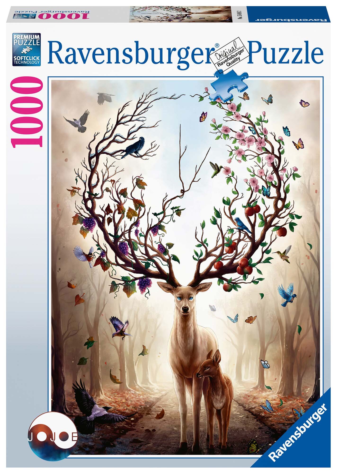 Ravensburger Puslespil, Fantasy Deer 1000 brikker