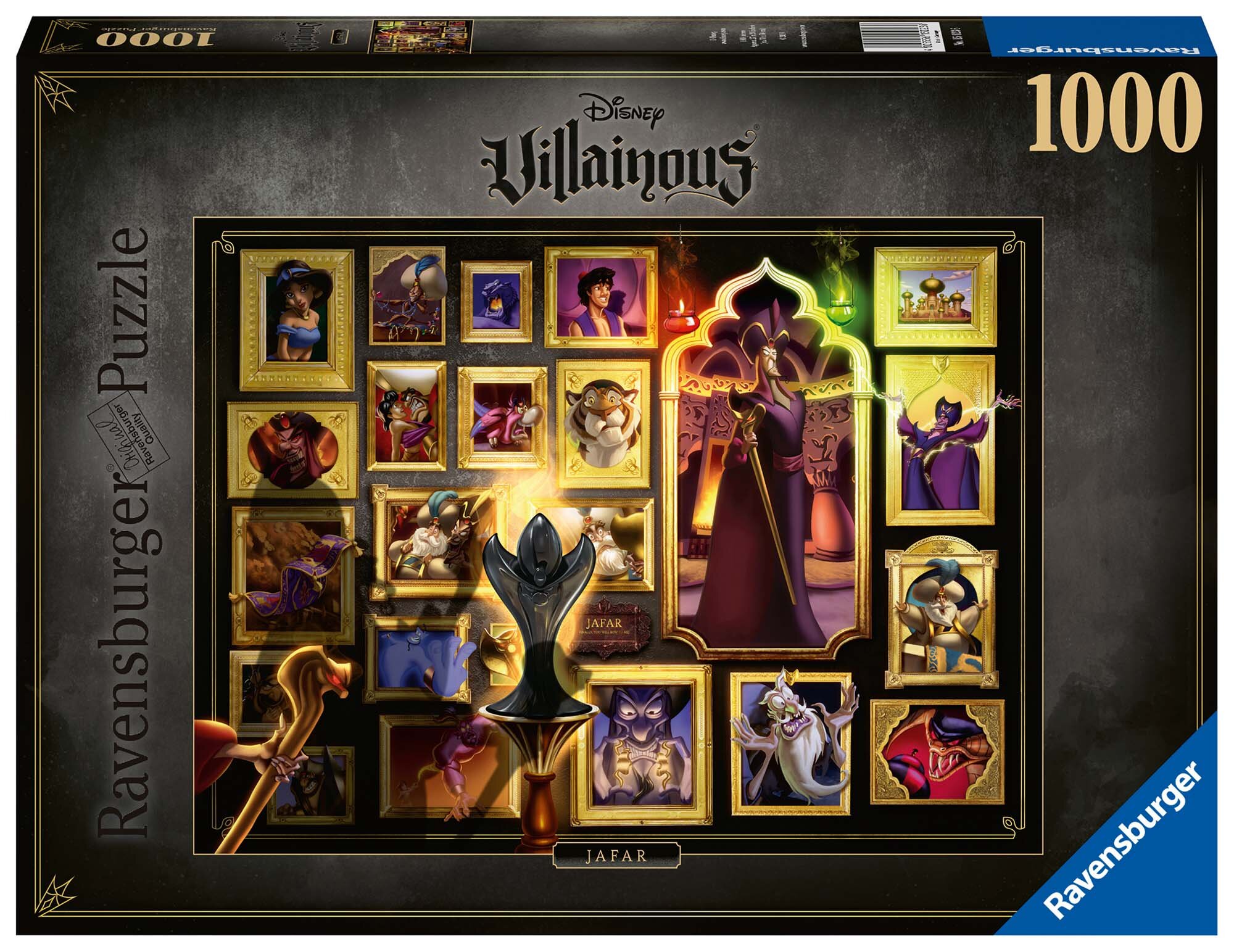 Ravensburger Puslespil, Disney Villainous - Jafar 1000 brikker