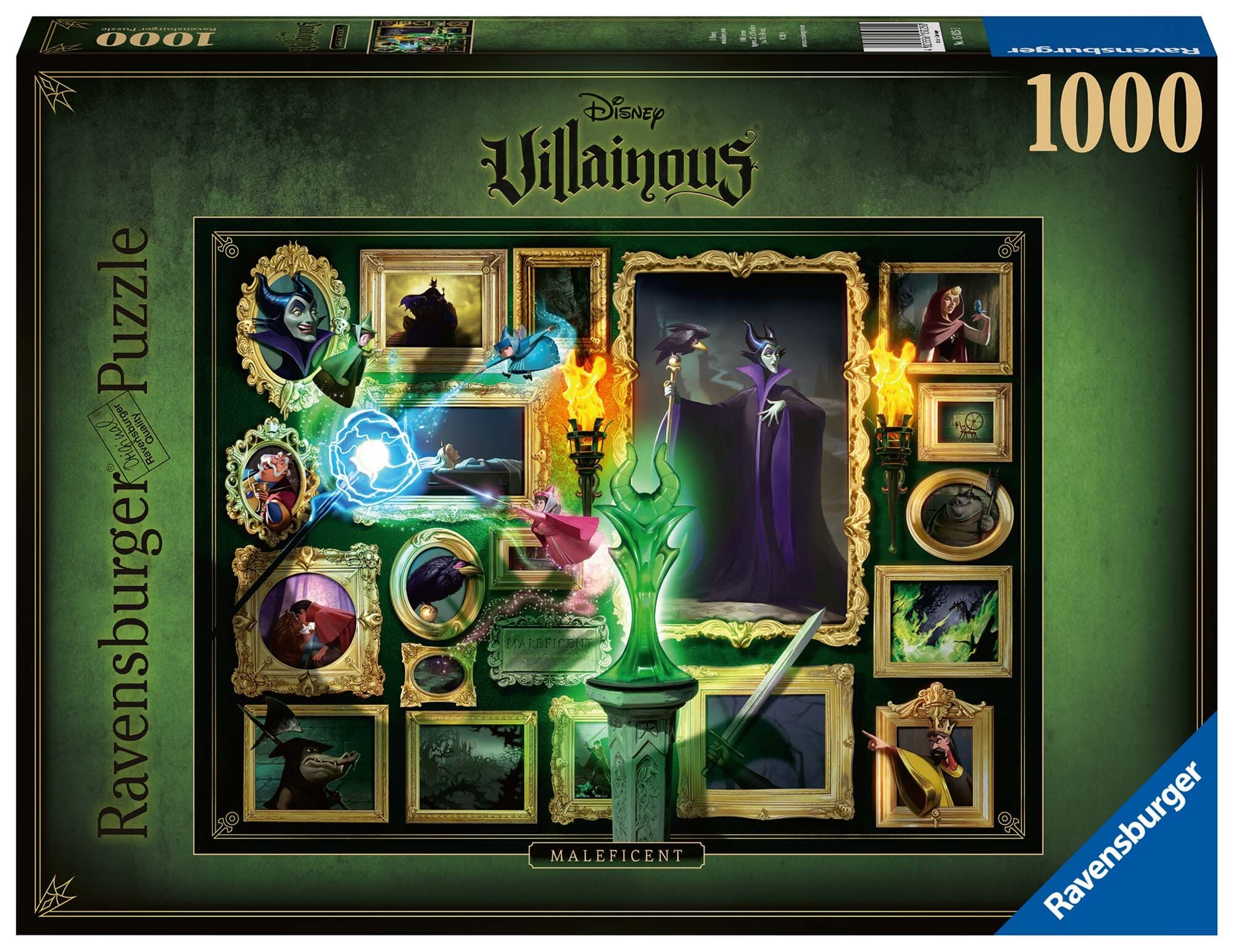 Ravensburger Puslespil, Disney Villainous - Malificent 1000 brikker