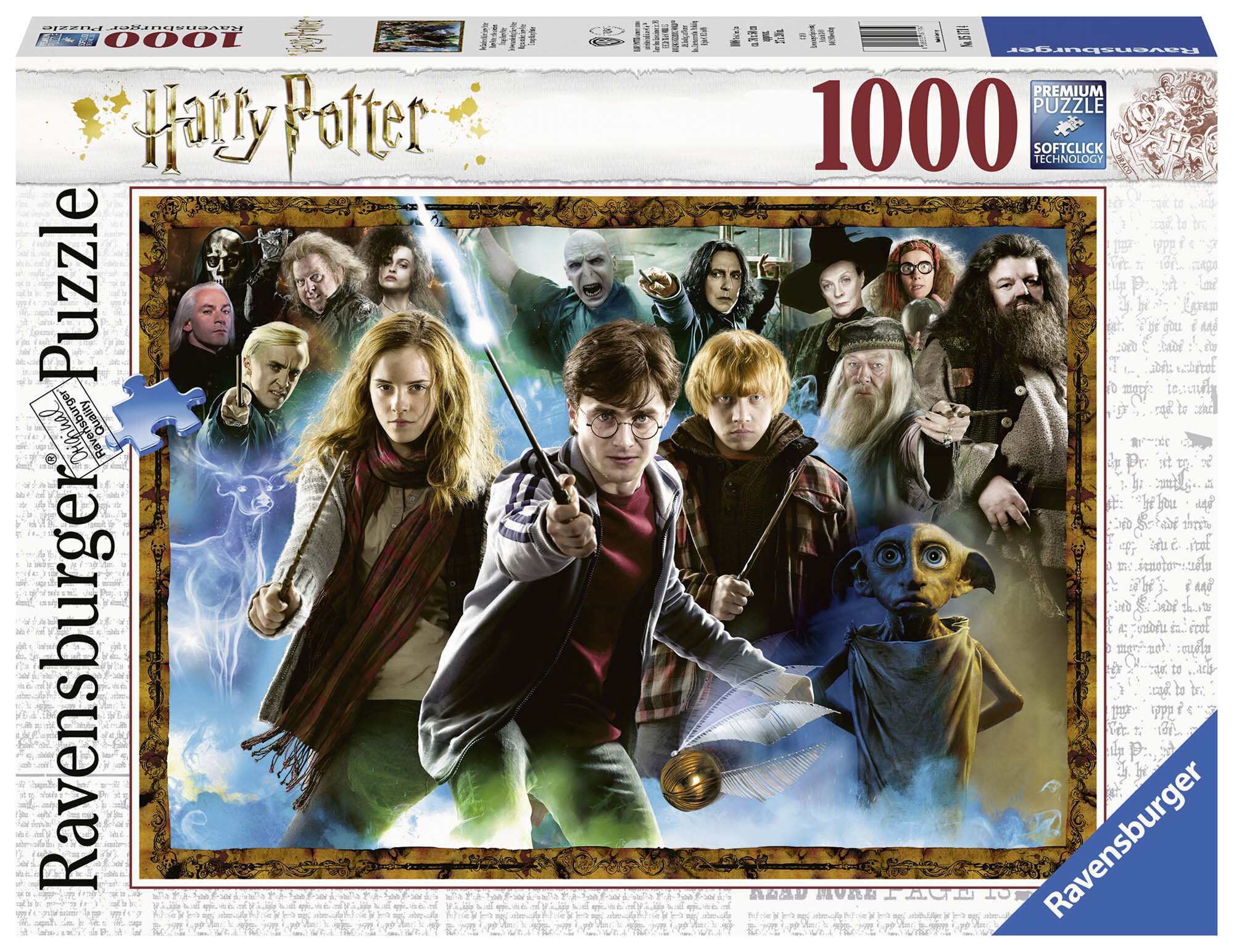 Ravensburger Puslespil, Harry Potter 1000 brikker