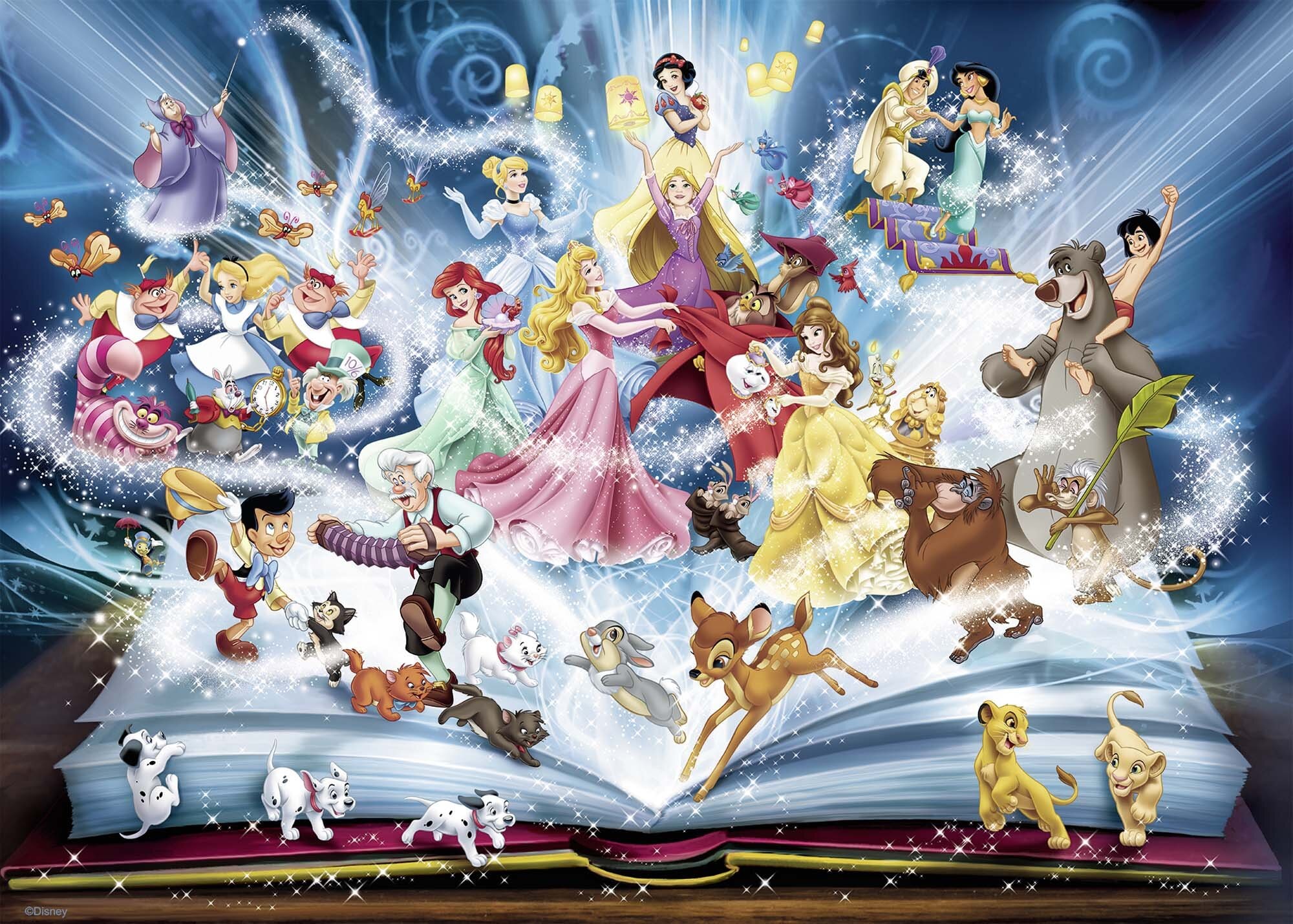 Ravensburger Puslespil, Disneys Magical Storybook  1500 brikker