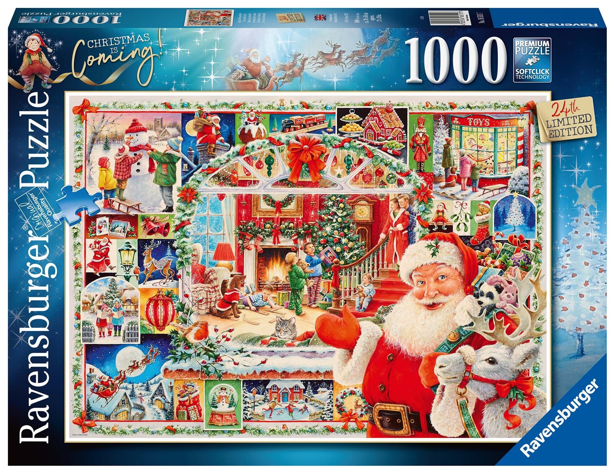 Ravensburger Puslespil, Christmas is coming! 1000 brikker
