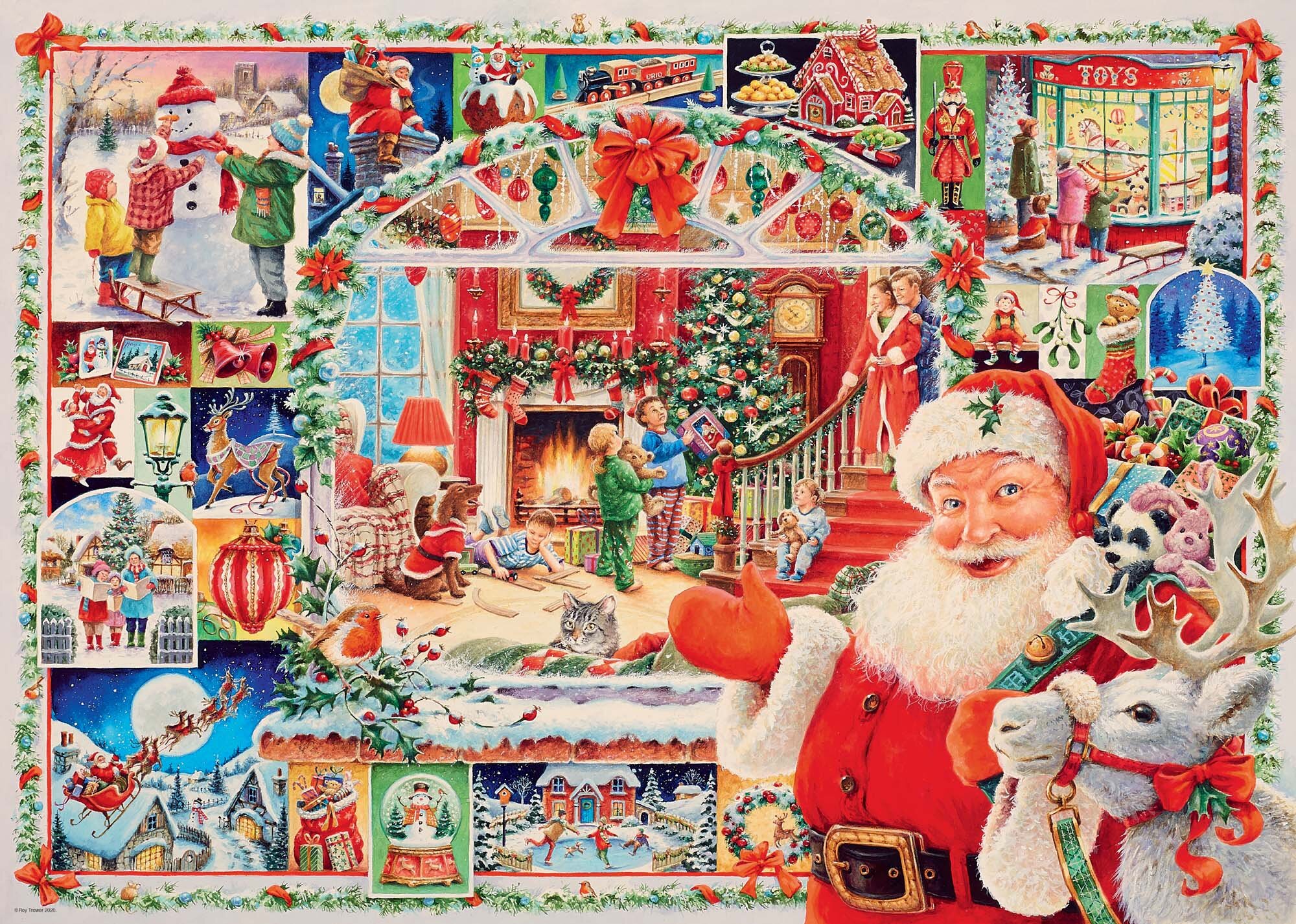 Ravensburger Puslespil, Christmas is coming! 1000 brikker