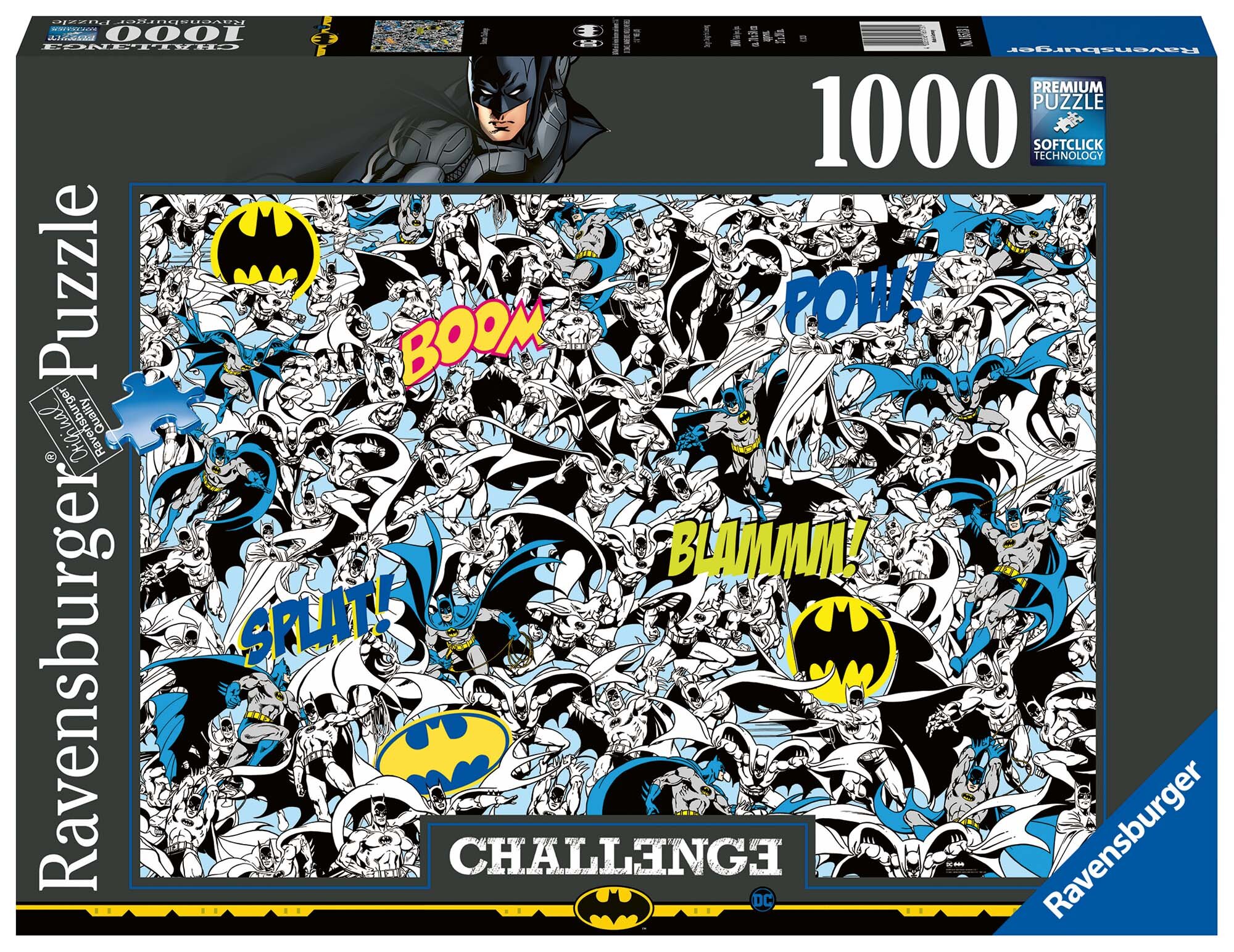 Ravensburger Puslespil, Batman Challenge 1000 brikker