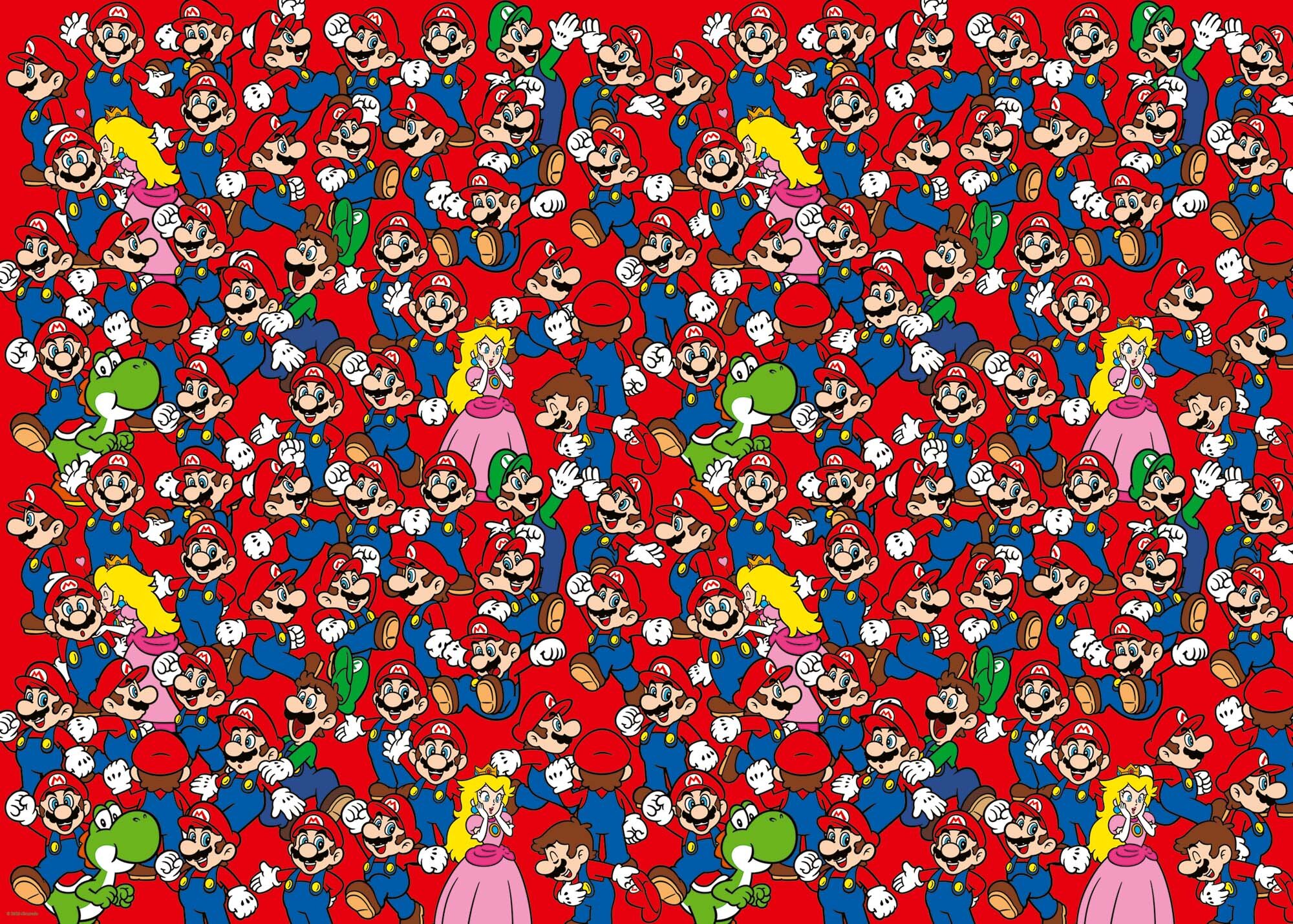Ravensburger Puslespil, Super Mario Challenge 1000 brikker