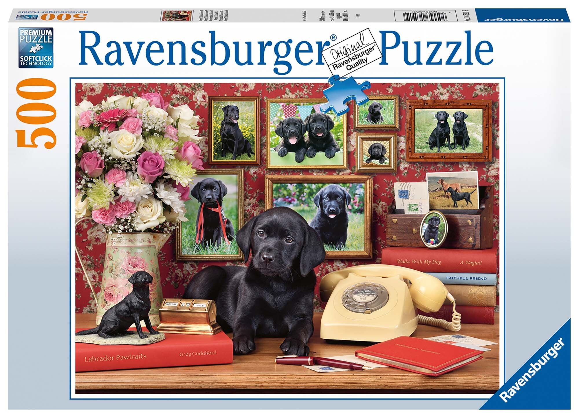 Ravensburger Puslespil, My Loyal Friends 500 brikker