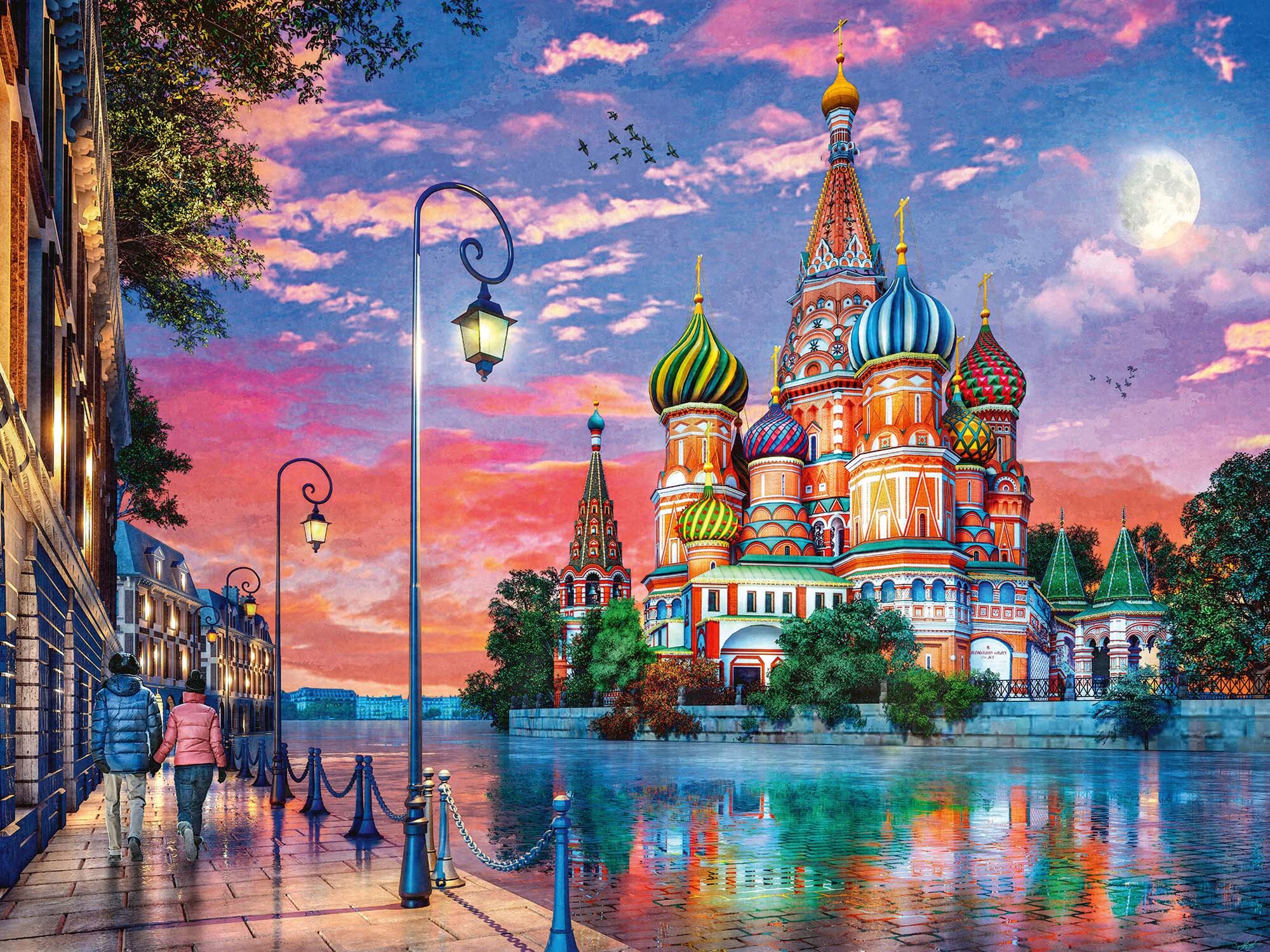 Ravensburger Puslespil, Moscow 1500 brikker