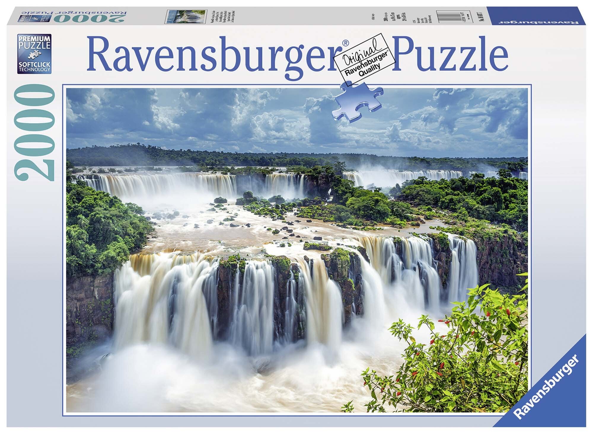 Ravensburger Puslespil, Iguazu Waterfall, Brazil 2000 brikker