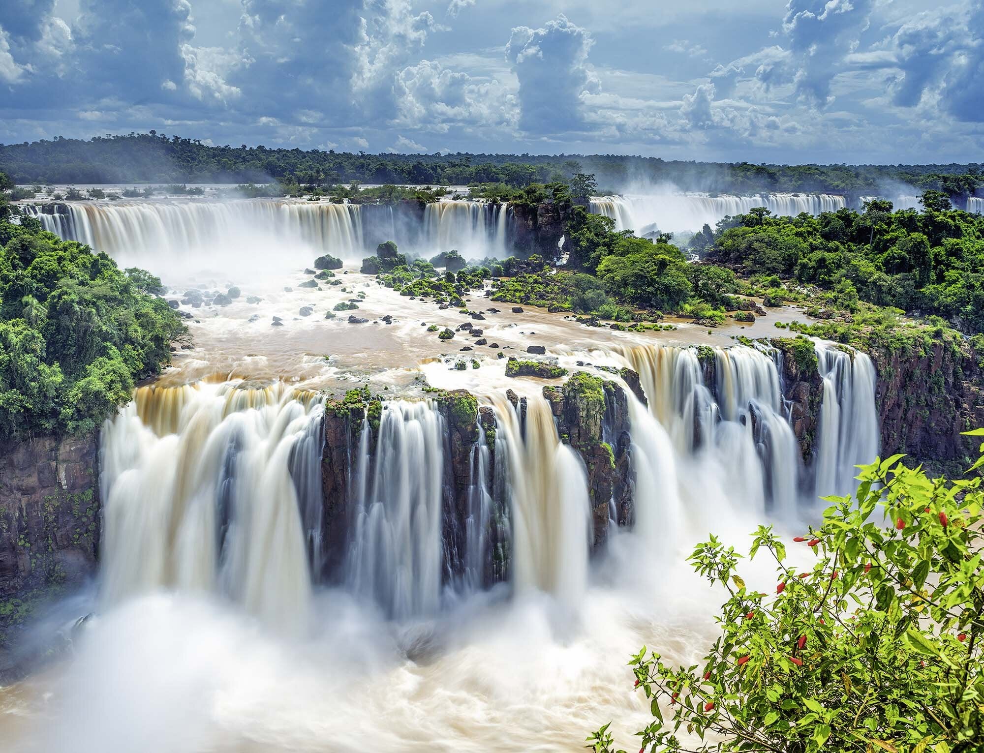 Ravensburger Puslespil, Iguazu Waterfall, Brazil 2000 brikker
