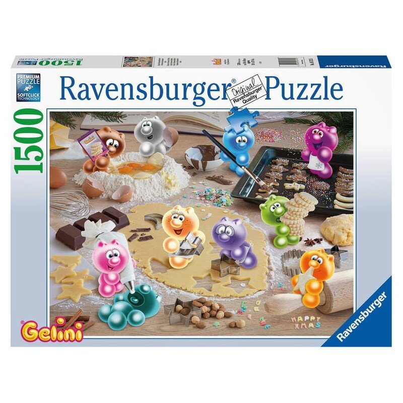 Ravensburger Puslespil, Gelini's Christmas Bakery 1500 brikker