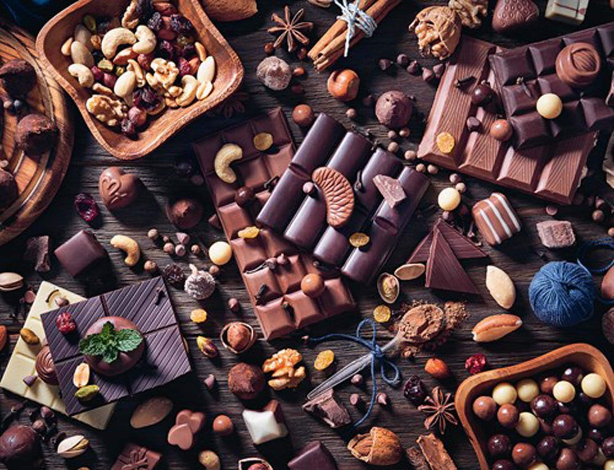 Ravensburger Puslespil, Chocolate Paradise 2000 brikker