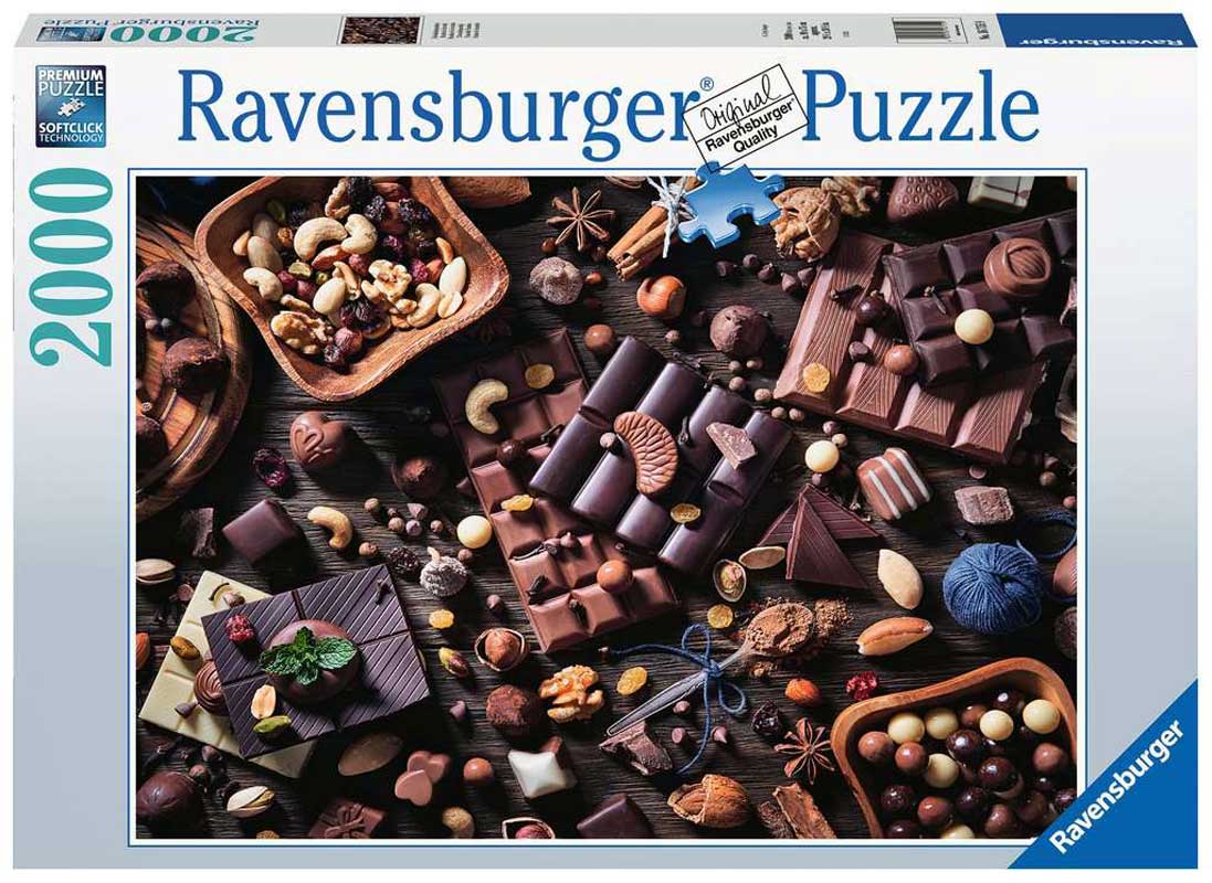 Ravensburger Puslespil, Chocolate Paradise 2000 brikker