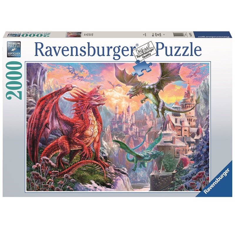 Ravensburger Puslespil, Fantasy Dragon 2000 brikker