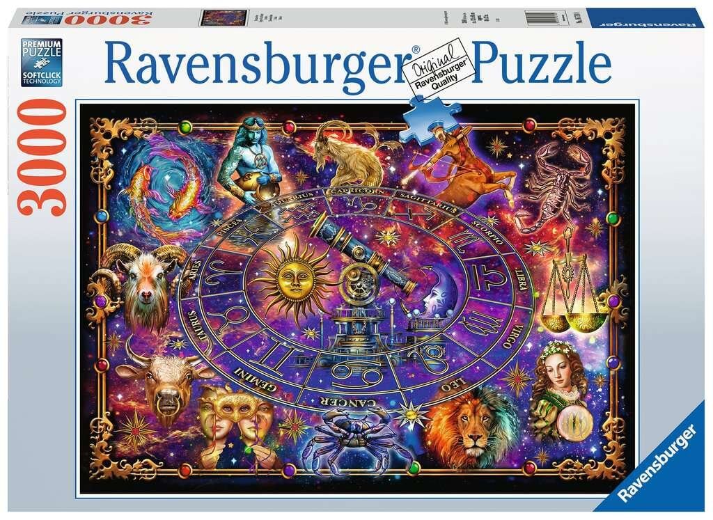 Ravensburger Puslespil, Zodiac 3000 brikker