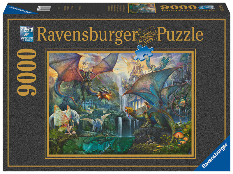 Ravensburger Puslespil, Magical Forest - Dragon 9000 brikker