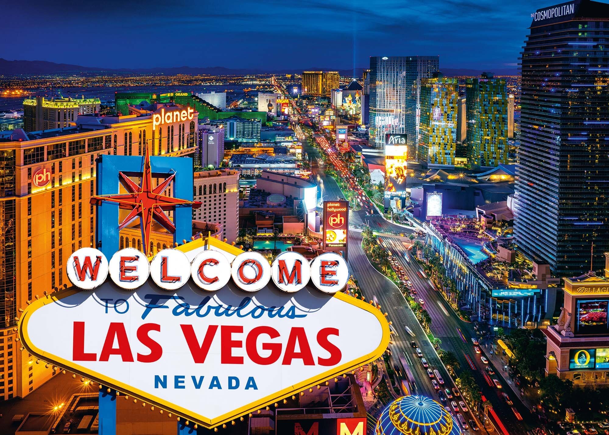 Ravensburger Puslespil, Las Vegas 1000 brikker