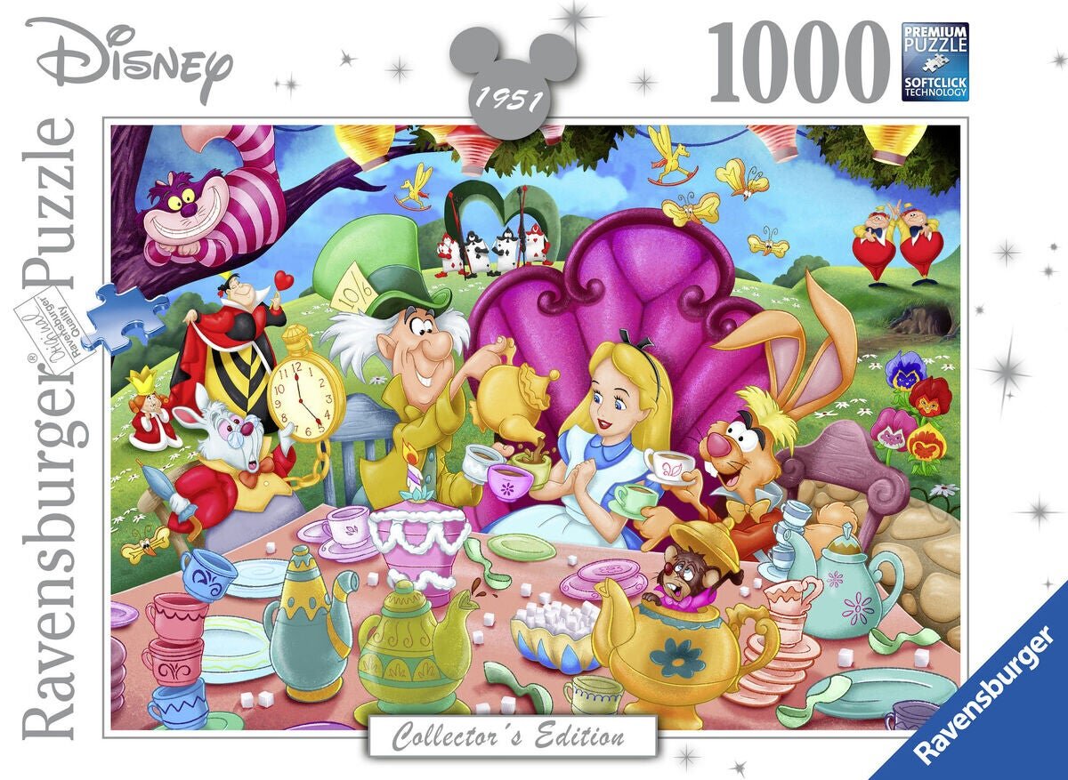 Ravensburger Puslespil, Alice in Wonderland 1000 brikker