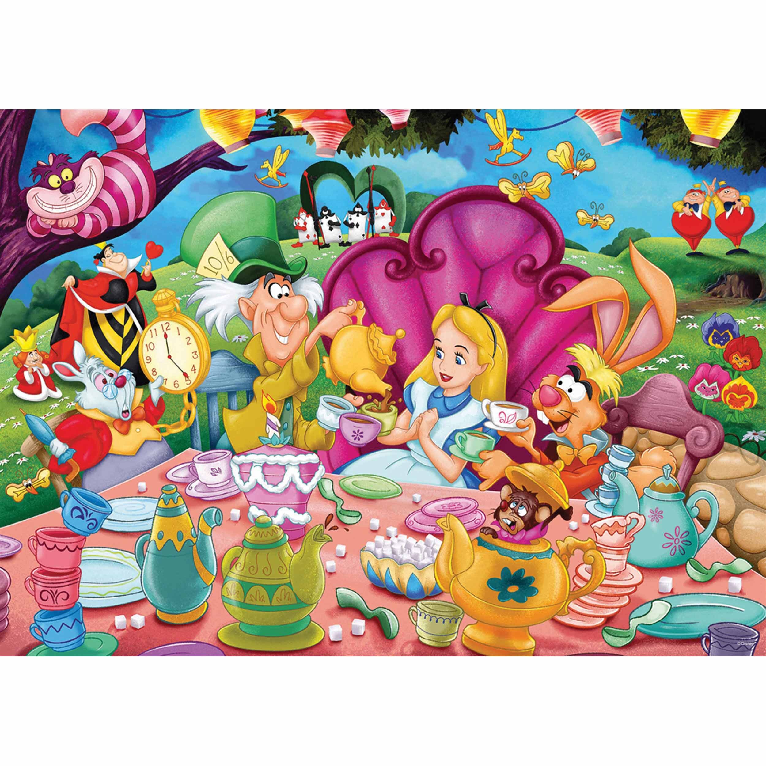 Ravensburger Puslespil, Alice in Wonderland 1000 brikker