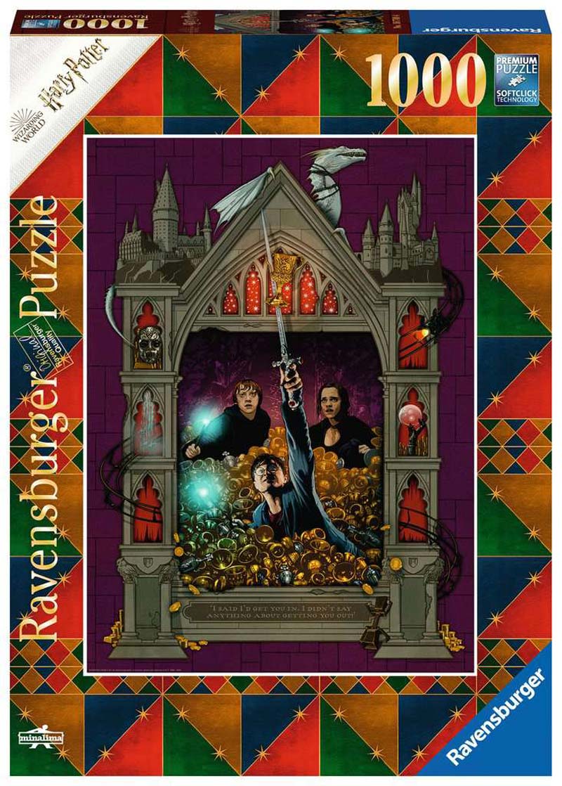 Ravensburger Puslespil, Harry Potter and The Deathly Hallows - 2 Part, 1000 brikker